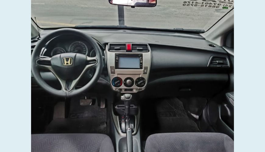 HONDA CITY SEDAN LX 1.5 FLEX 16V 4P AUT. - CINZA - 2013 Foto 5 (Grande)