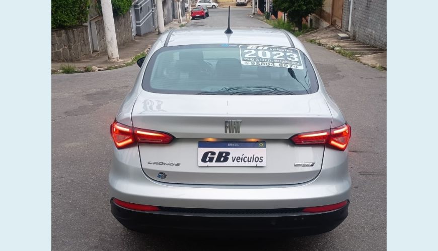 FIAT CRONOS DRIVE 1.0 6V FLEX - PRATA - 2023 Foto 5 (Grande)