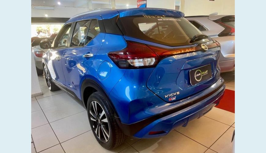 NISSAN KICKS EXCLUSIVE CVT - AZUL - 2022 Foto 5 (Grande)