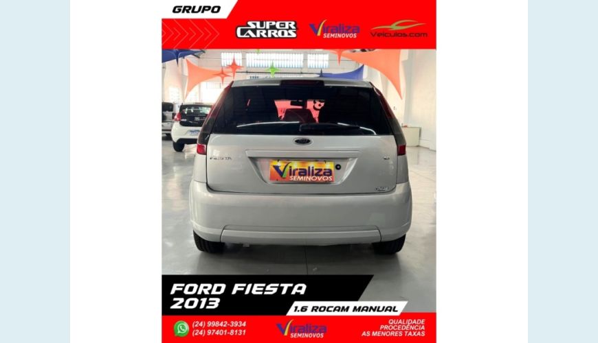 FORD FIESTA - PRATA - 2013 Foto 5 (Grande)