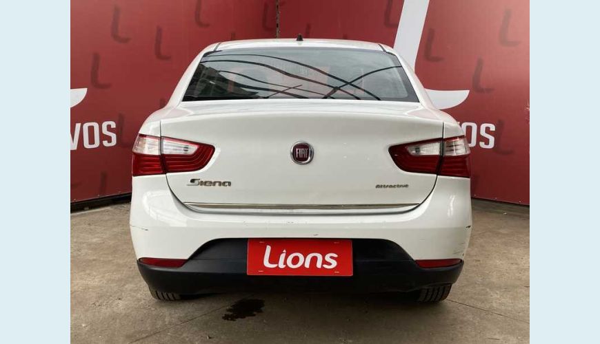 FIAT GRAND SIENA EVO ATTRACTIVE 1.4 8V FLEX - BRANCO - 2016 Foto 5 (Grande)