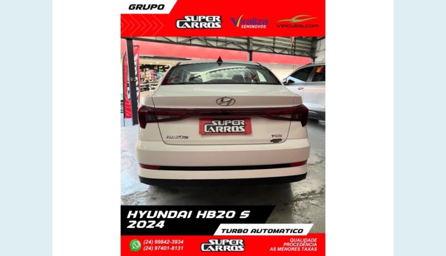 HYUNDAI HB 20S - BRANCO - 2024 Foto 5 (Grande)