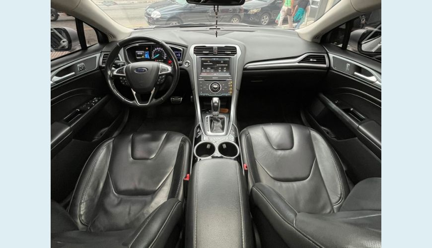 FORD FUSION TITANIUM 2.0 GTDI ECO. AWD AUT. - PRATA - 2013 Foto 5 (Grande)
