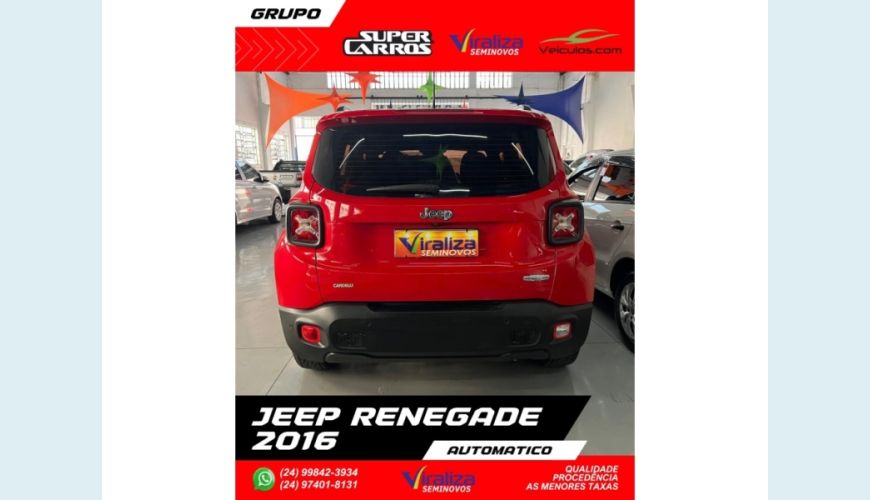 JEEP RENEGADE - VERMELHO - 2016 Foto 5 (Grande)
