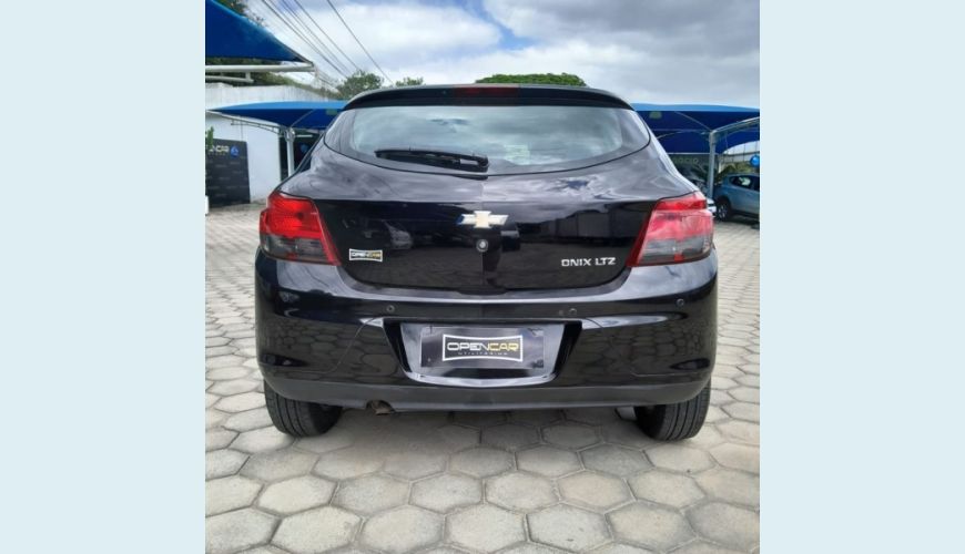 CHEVROLET ONIX 1.4 LTZ 8V FLEX 4P AUT. - PRETO - 2015 Foto 5 (Grande)