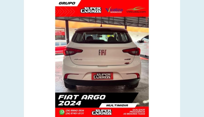 FIAT ARGO - BRANCO - 2024 Foto 5 (Grande)