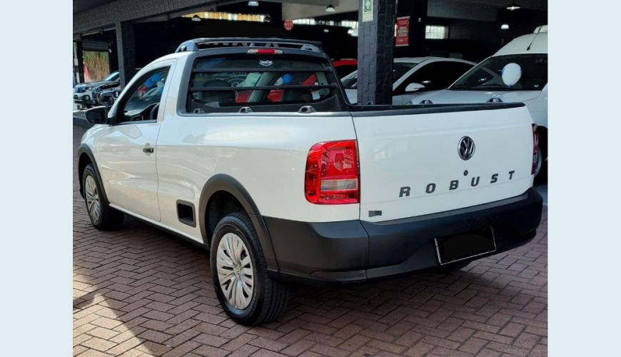 VOLKSWAGEN SAVEIRO ROBUST 1.6 TOTAL FLEX 16V - BRANCO - 2022 Foto 5 (Grande)