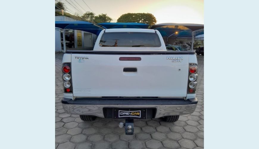 TOYOTA HILUX 3.0 SRV 4X4 CD 16V TURBO INTERCOOLER DIESEL 4P AUT. - BRANCO - 2011 Foto 5 (Grande)
