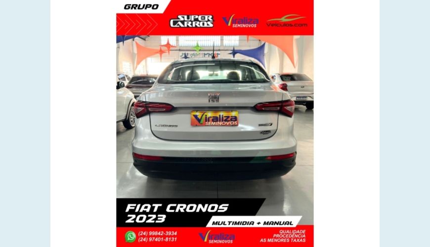 FIAT CRONOS - PRATA - 2023 Foto 5 (Grande)