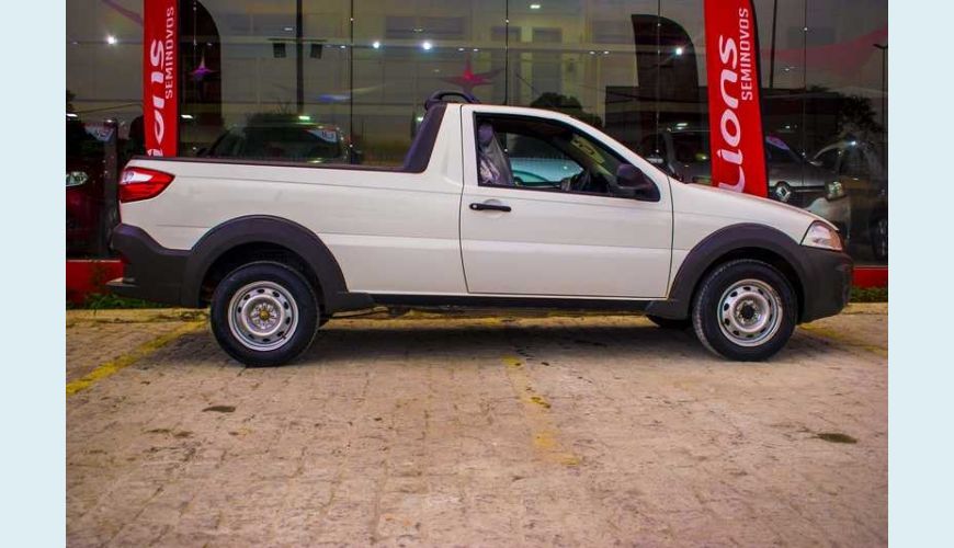 FIAT STRADA WORKING 1.4 FLEX - BRANCO - 2016 Foto 5 (Grande)