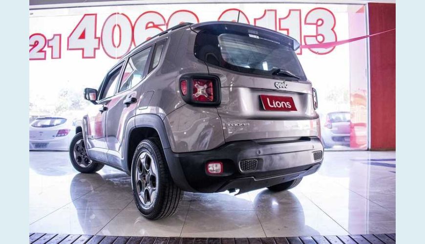 JEEP RENEGADE SPORT 1.8 4X2 FLEX - PRATA - 2017 Foto 5 (Grande)