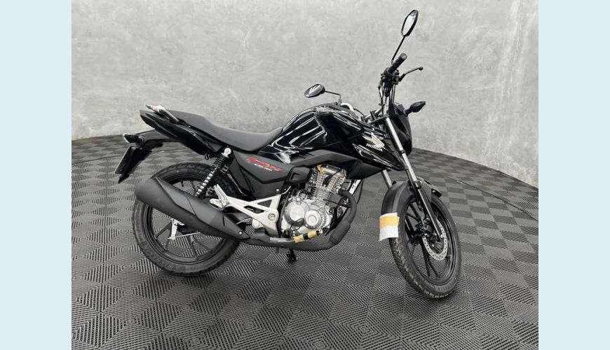 HONDA CG 160 FAN - PRETO - 2025 Foto 5 (Grande)