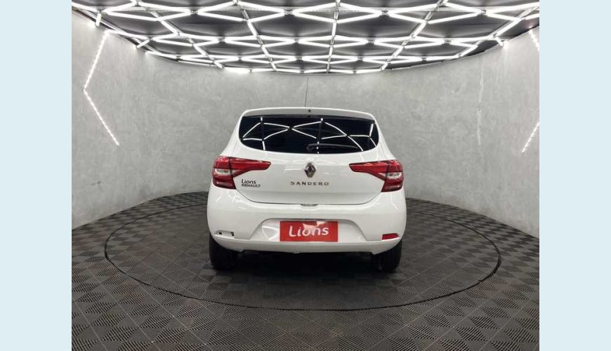 RENAULT SANDERO LIFE 1.0 12V SCE FLEX - BRANCO - 2021 Foto 5 (Grande)