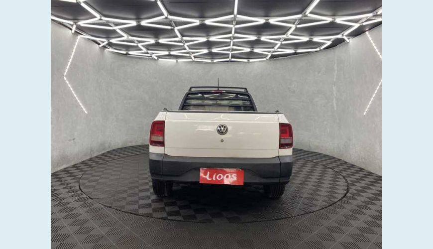 VOLKSWAGEN SAVEIRO ROBUST 1.6 MSI CS FLEX - BRANCO - 2018 Foto 5 (Grande)