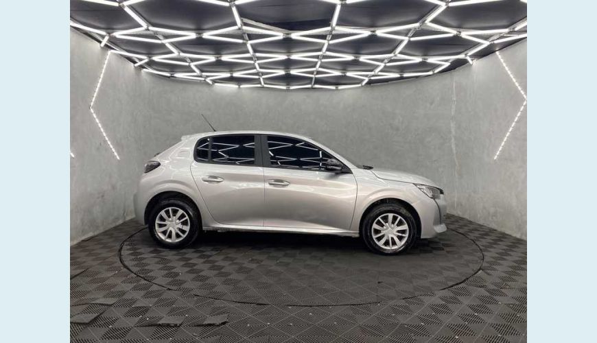 PEUGEOT 208 LIKE 1.6 FLEX - PRATA - 2021 Foto 5 (Grande)