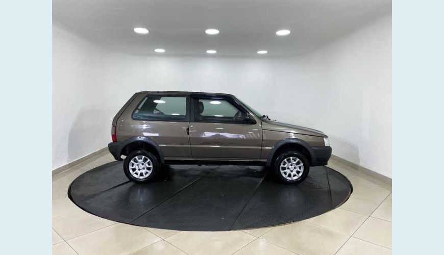 FIAT UNO MILLE UNO MILLE WAY ECONOMY 1.0 F.FLEX - MARROM - 2013 Foto 5 (Grande)