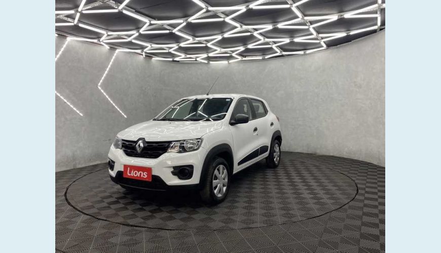 RENAULT KWID ZEN 1.0 12V SCE FLEX - BRANCO - 2020 Foto 5 (Grande)