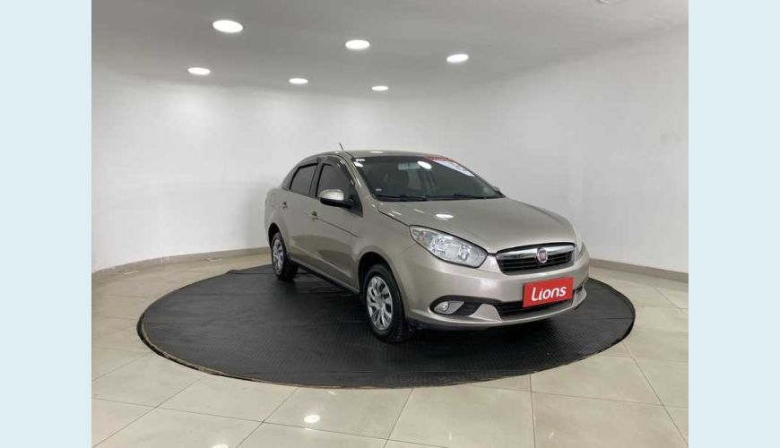 FIAT GRAND SIENA EVO ATTRACTIVE 1.4 8V FLEX - BEGE - 2013 Foto 5 (Grande)