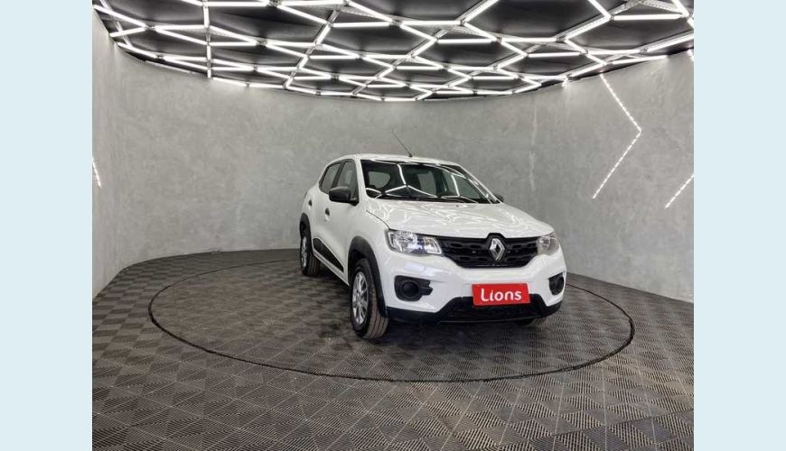 RENAULT KWID ZEN 1.0 12V SCE FLEX - BRANCO - 2020 Foto 5 (Grande)