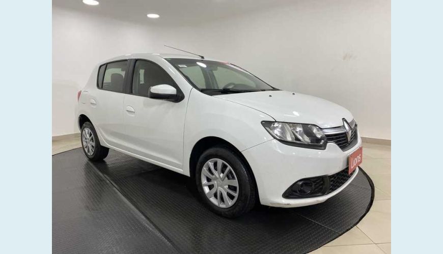 RENAULT SANDERO EXPRESSION 1.6 16V SCE FLEX - BRANCO - 2018 Foto 5 (Grande)