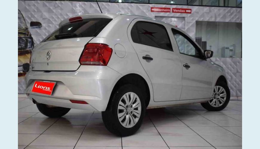 VOLKSWAGEN GOL 1.0 MPI TRENDLINE 12V 5P FLEX - PRATA - 2017 Foto 5 (Grande)