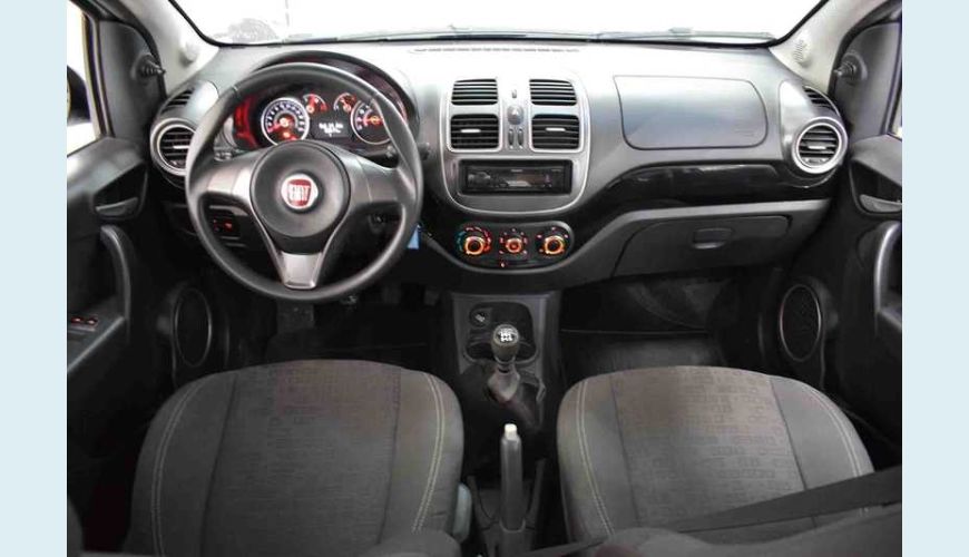FIAT PALIO ATTRACTIVE 1.0 EVO FLEX - PRATA - 2017 Foto 5 (Grande)