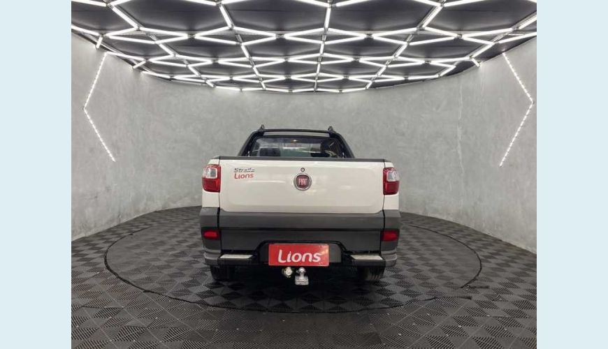 FIAT STRADA HARD WORKING 1.4 FLEX (CABINE ESTENDIDA) - BRANCO - 2018 Foto 5 (Grande)