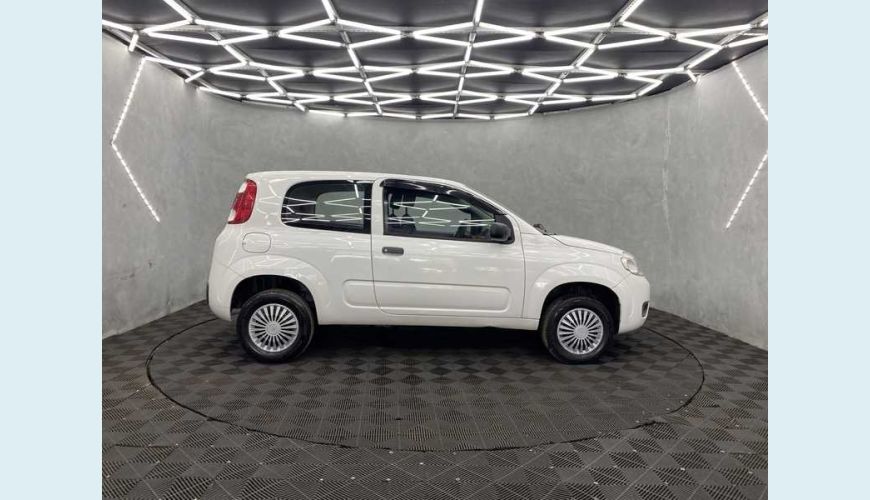 FIAT UNO VIVACE 1.0 8V FLEX 2P - BRANCO - 2015 Foto 5 (Grande)