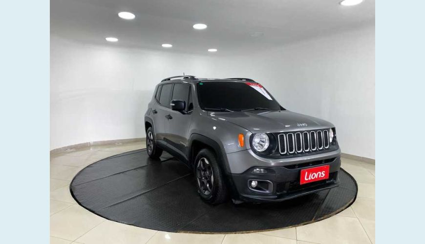 JEEP RENEGADE 1.8 AUT. FLEX - CINZA - 2017 Foto 5 (Grande)