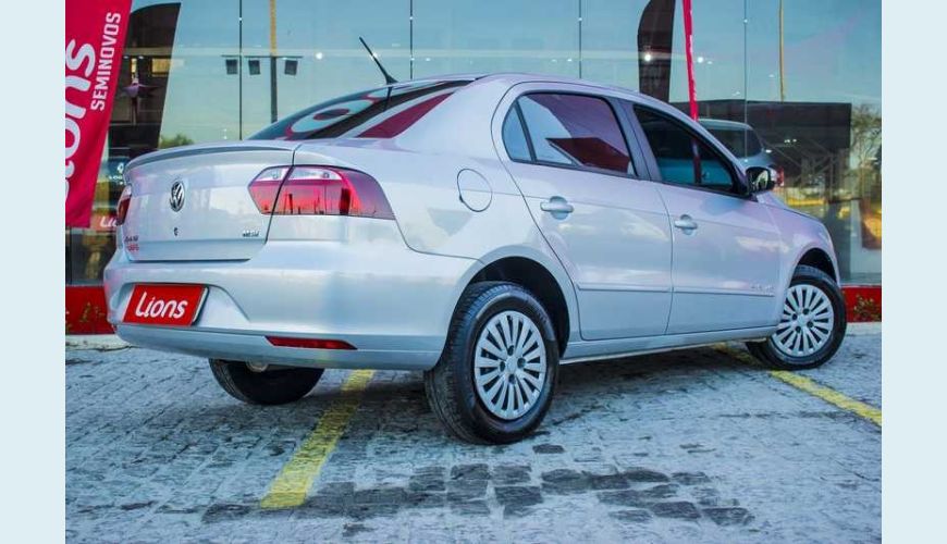 VOLKSWAGEN VOYAGE 1.0 TEC CITY FLEX - PRATA - 2015 Foto 5 (Grande)