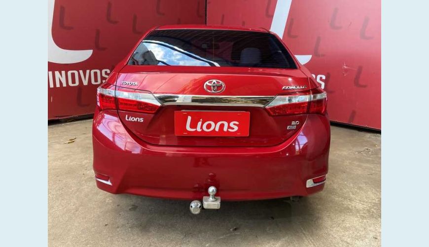 TOYOTA COROLLA 2.0 XEI MULTI-DRIVE S FLEX - VERMELHO - 2017 Foto 5 (Grande)