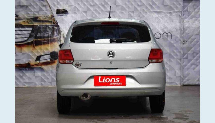 VOLKSWAGEN GOL 1.0 TEC TRENDLINE FLEX 2P - PRATA - 2015 Foto 5 (Grande)