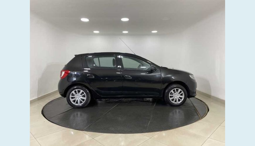 RENAULT SANDERO EXPRESSION 1.0 16V FLEX - PRETO - 2015 Foto 5 (Grande)