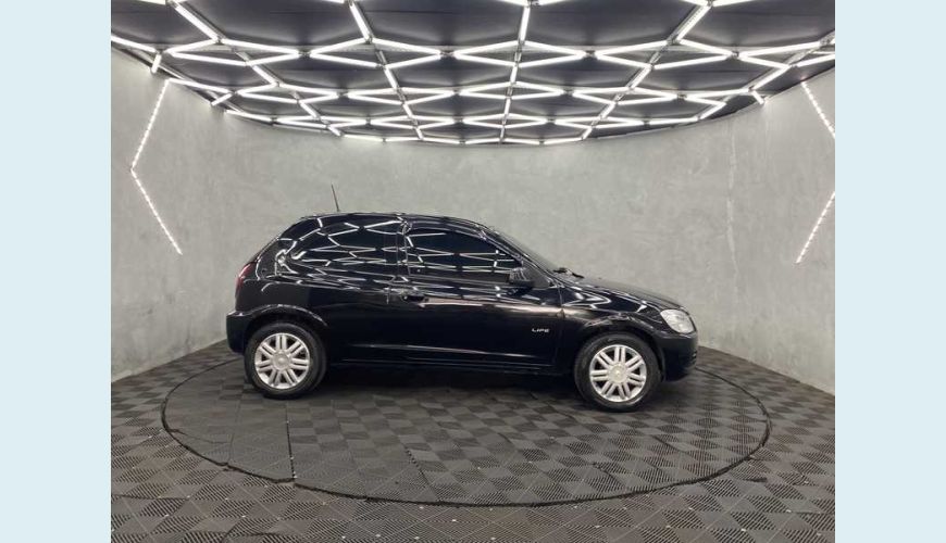 CHEVROLET CELTA LIFE 1.0 VHC FLEX 2P - PRETO - 2008 Foto 5 (Grande)