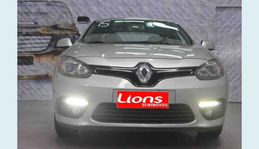RENAULT FLUENCE 2.0 16V DYNAMIQUE PLUS X-TRONIC FLEX - PRATA - 2016 Foto 5 (Grande)