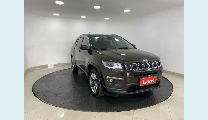 JEEP COMPASS 2.0 LONGITUDE 4X2 AUT. FLEX - VERDE - 2019 Foto 5 (Grande)