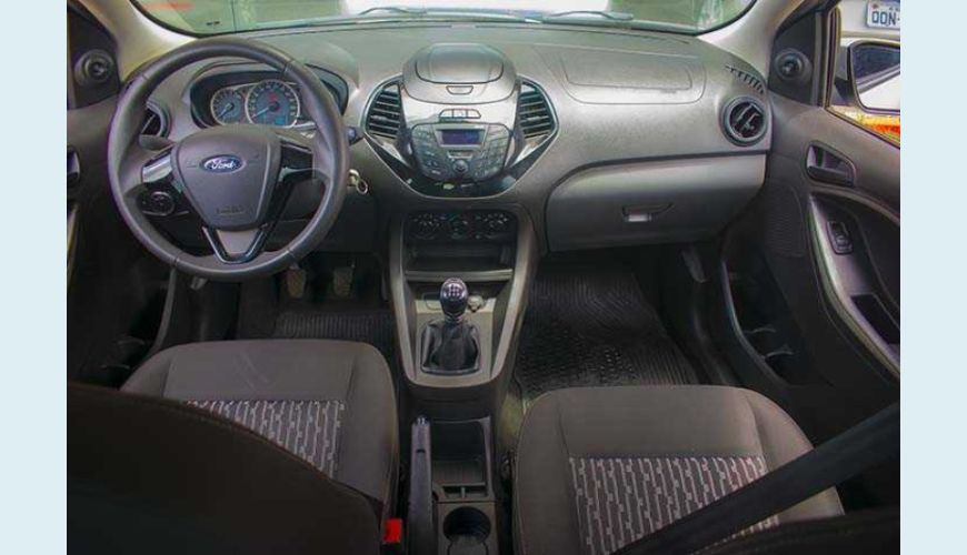 FORD KA SEDAN SE 1.0 FLEX - PRATA - 2018 Foto 5 (Grande)