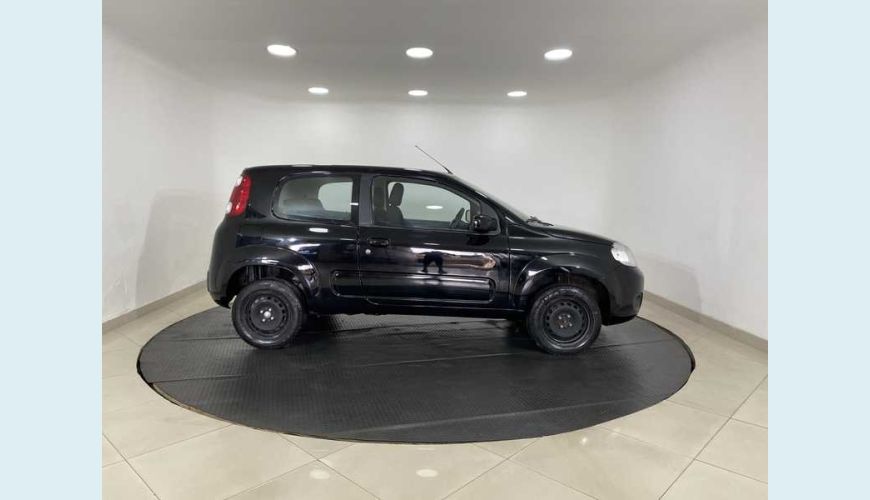 FIAT UNO VIVACE 1.0 8V FLEX 2P - PRETO - 2014 Foto 5 (Grande)
