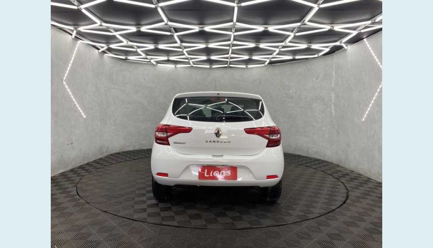 RENAULT SANDERO LIFE 1.0 12V SCE FLEX - BRANCO - 2021 Foto 5 (Grande)