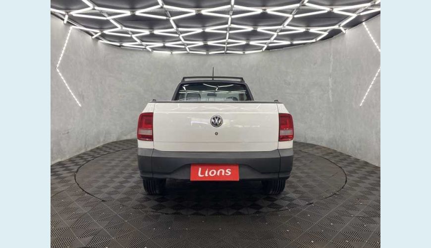 VOLKSWAGEN SAVEIRO ROBUST 1.6 MSI CS FLEX - BRANCO - 2020 Foto 5 (Grande)