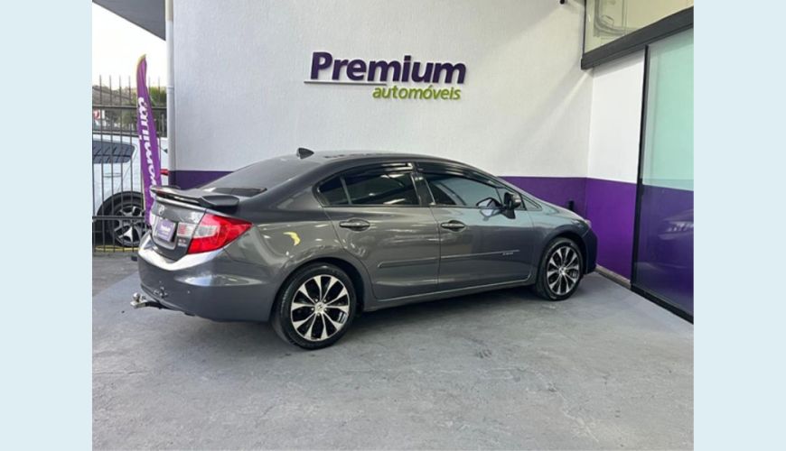 HONDA CIVIC - CINZA - 2015 Foto 5 (Grande)