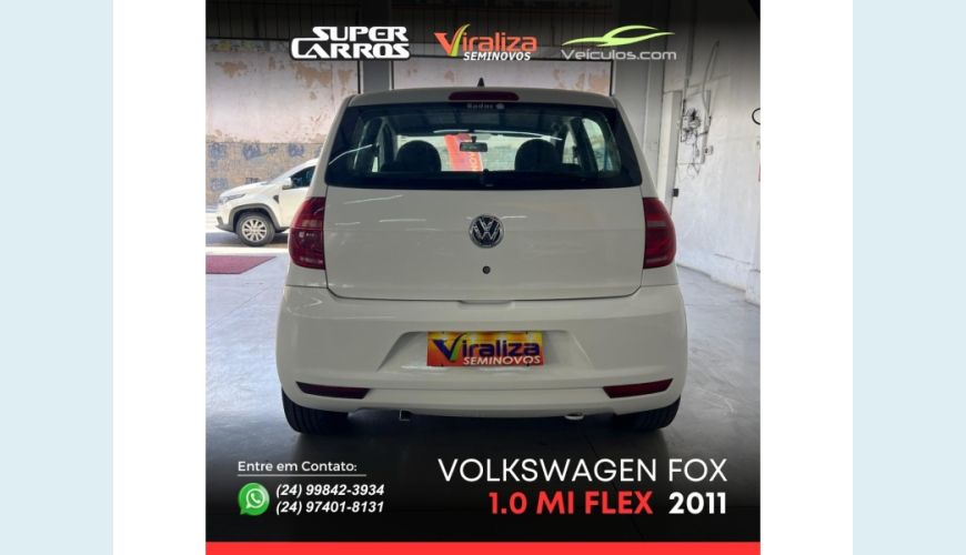 VOLKSWAGEN FOX - BRANCO - 2011 Foto 5 (Grande)