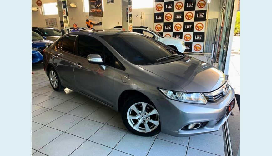 HONDA CIVIC EXS - CINZA - 2013 Foto 5 (Grande)