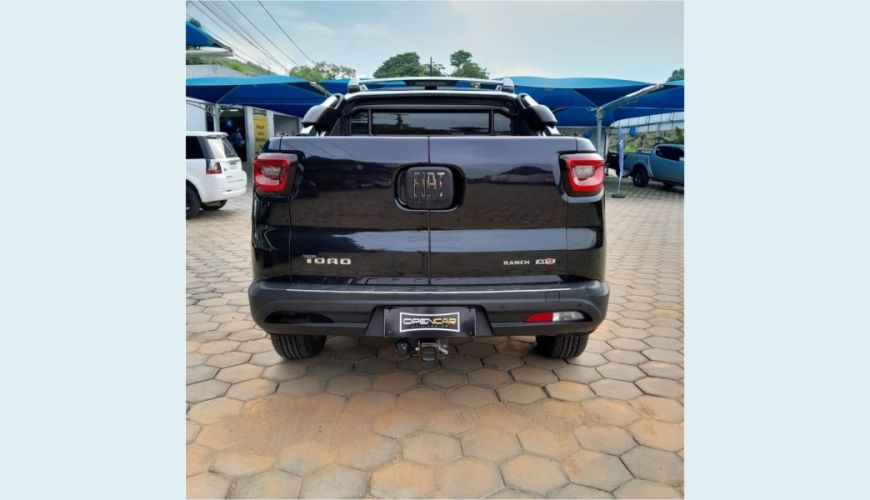 FIAT TORO TORO RANCH BLINDADA TURBO DIESEL 4WD - PRETO - 2020 Foto 5 (Grande)