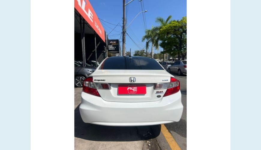 HONDA CIVIC - BRANCO - 2014 Foto 5 (Grande)