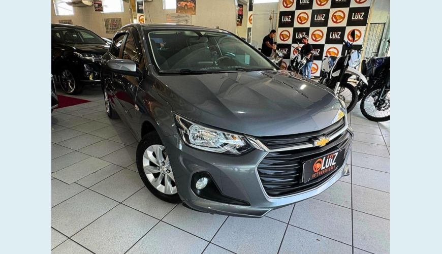 CHEVROLET ONIX HATCH LTZ 1.0 12V TB FLEX 5P MEC. - CINZA - 2022 Foto 5 (Grande)