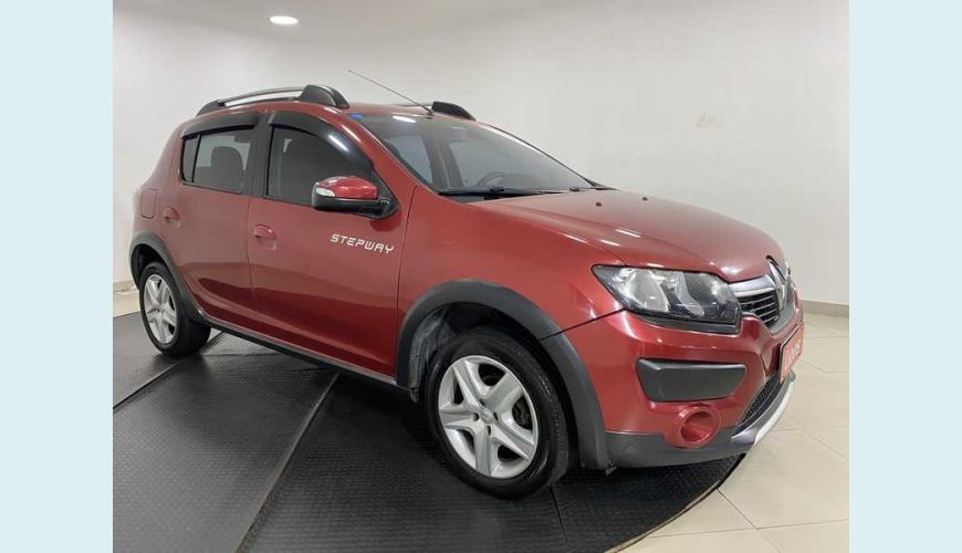 RENAULT SANDERO STEPWAY 1.6 8V FLEX - VERMELHO - 2015 Foto 5 (Grande)
