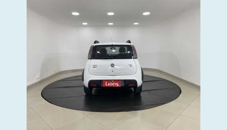 FIAT UNO WAY 1.3 FIREFLY FLEX - BRANCO - 2019 Foto 5 (Grande)
