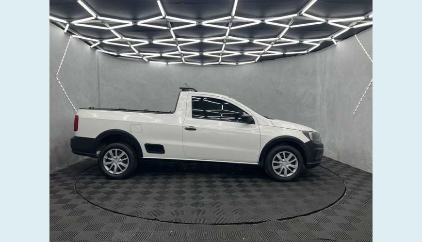 VOLKSWAGEN SAVEIRO ROBUST 1.6 MSI CS FLEX - BRANCO - 2020 Foto 5 (Grande)
