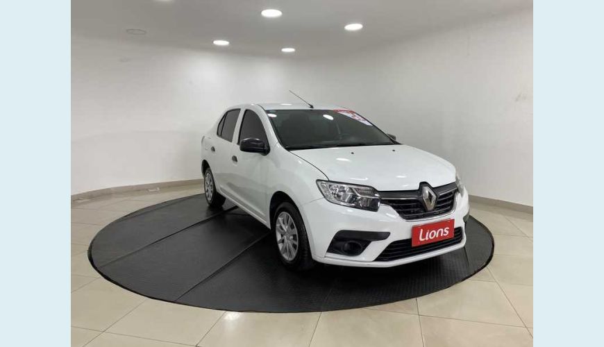 RENAULT LOGAN ZEN 1.0 12V SCE FLEX - BRANCO - 2020 Foto 5 (Grande)